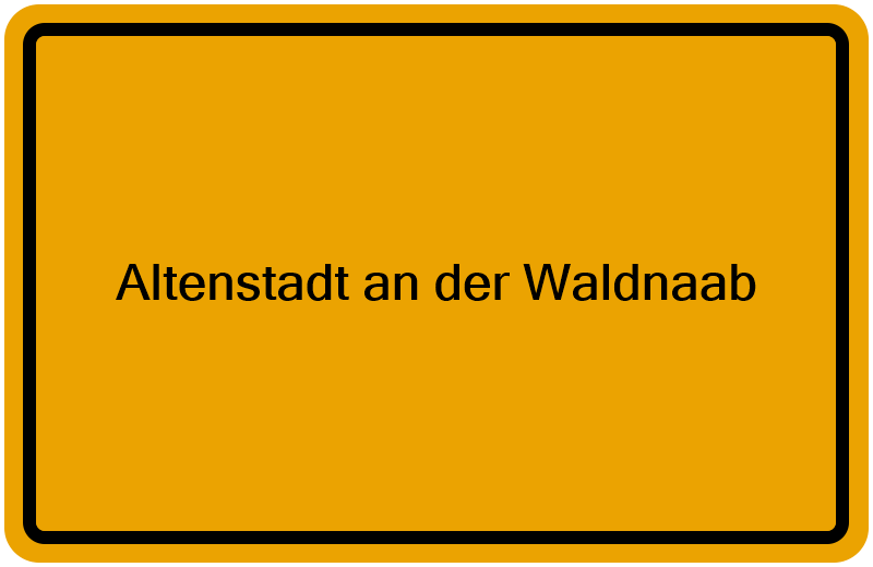 Handelsregisterauszug Altenstadt an der Waldnaab